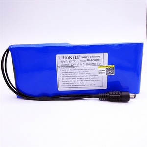 LiitoKala 12V <span class=keywords><strong>9800mAh</strong></span> <span class=keywords><strong>18650</strong></span> DC 12V 12.6V Super Pack Rechargeable Adaptateur Prise EU/US pour Caméra CCTV Batterie Vidéo Portable - Product Image 3