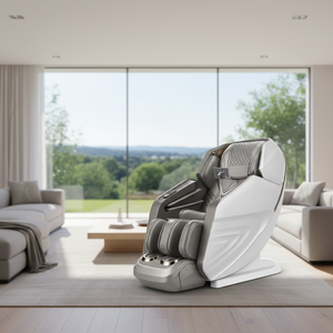 Silla de Masaje 4D de Cuerpo Completo con Tecnología SL-Track, Gravedad Cero, Control por Voz con IA, <span class=keywords><strong>Shiatsu</strong></span>, Bolsas de Aire y Terapia de Calor, Directo de Fábrica - Product Image 1