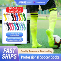 Calcetines de Fútbol Personalizados con Logotipo del Equipo, Venta al Por Mayor OEM, Calcetines Antideslizantes para Jugadores de Club