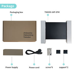 L2マネージドネットワーク16ポートギガビットPoEイーサネットスイッチ、2 SFP光ファイバー、VLAN、LACP、IGMP、SNMP、QoS、スタッカブル、52Gbps容量 - Product Image 3
