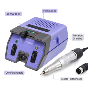 35000 RPM Nail Drill Handpiece Electric Manicure <b>File</b> Pen Compatible with UP200 Compact Brushed Motor for Salon - Product Image 3