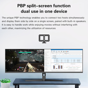 Monitor Curvo para Juegos de 49 Pulgadas 4K con Altavoz Integrado, Nuevo Diseño LED para PC de Escritorio, Frecuencia de Actualización de 165Hz, Compatible con OEM ODM - Product Image 2