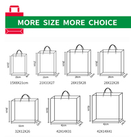 Sac fourre-tout en carton rouge avec logo personnalisé, vente en gros, sac cadeau de luxe avec poignée pour le rangement des articles