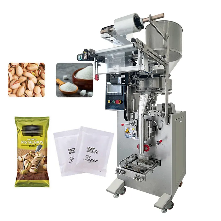 Automatic Tea Coffee Nuts Bean Sachet Candy Packing Granular Multi-Function Strip Pouch Packaging Machine
