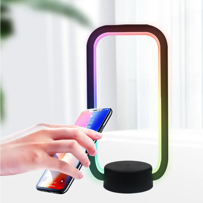 popular product Smart Home Lights Wireless charger RGB with remote control Smart lighting