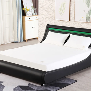 <span class=keywords><strong>Cama</strong></span> King Size de diseño moderno de lujo para muebles de dormitorio, caja de madera de cuero de lujo, diseño de <span class=keywords><strong>cama</strong></span>, <span class=keywords><strong>cama</strong></span> <span class=keywords><strong>doble</strong></span> - Product Image 3