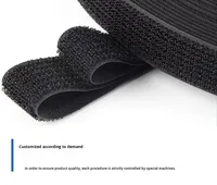 Système de ruban auto-adhésif professionnel à crochets et boucles, attache en nylon réglable pour vêtements/sacs/chaussures/accessoires