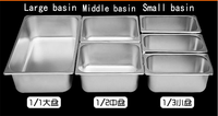 Matériel de cuisine pour restaurant buffet pas cher, table en acier inoxydable, bain-marie à gaz, chauffe-plats électrique avec 4 pots