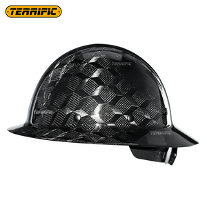 Personalizar Tipo <span class=keywords><strong>2</strong></span> clase G ingeniería minería fibra de carbono cascos protección cascos estilos ala completa - Product Image 6