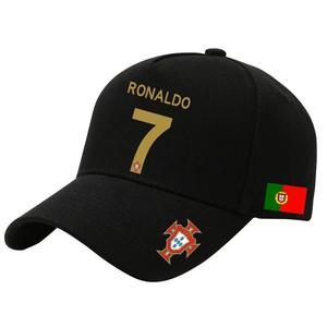 Gorra de Béisbol Número 7 |   Gorra Deportiva con Diseño de Puntos Argyle para Fanáticos del Equipo Nacional de Fútbol de <span class=keywords><strong>Portugal</strong></span>, Eurocopa, Unisex - Product Image 2