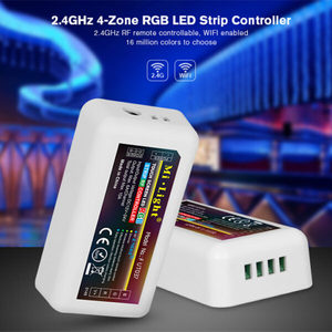 Controlador <span class=keywords><strong>LED</strong></span> RGB 2,<span class=keywords><strong>4</strong></span> GHz Controlador de tira <span class=keywords><strong>LED</strong></span> RGB de <span class=keywords><strong>4</strong></span> zonas FUT037 - Product Image 5
