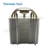 ODM silencieux refroidi par air caloduc dissipateur thermique pour ordinateur de bureau CPU refroidisseur
