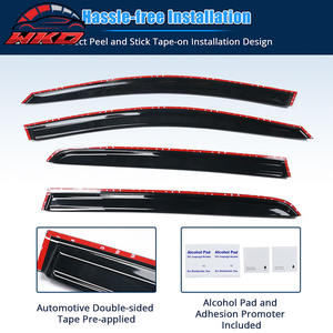 Servicio Personalizado 2015-2019 para Volkswagen Golf Mk7, Visores de Ventana Ahumados/Tintados Originales, Deflector de Viento Acrílico, Pieza de Protección para Automóviles - Product Image 5