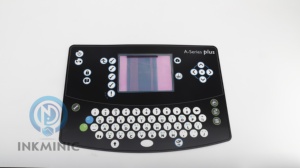 Domino A Series A+ European Membrane Keyboard Assembly DB1-0160400SP 1-0160400SP Replacement Keypad for CIJ Inkjet Printer - Product Image 2