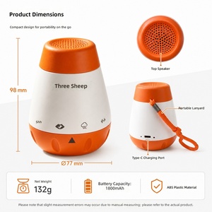 <span class=keywords><strong>Générateur</strong></span> <span class=keywords><strong>de</strong></span> <span class=keywords><strong>bruit</strong></span> <span class=keywords><strong>blanc</strong></span>, apaisant pour le sommeil, machine à sons pour bébé avec capteur <span class=keywords><strong>de</strong></span> pleurs, son <span class=keywords><strong>de</strong></span> battement <span class=keywords><strong>de</strong></span> cœur, haut-parleur portable pour le sommeil des tout-petits - Product Image 3