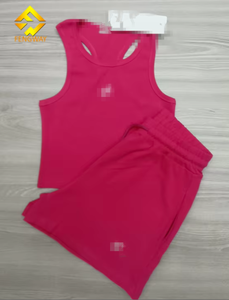 Summer Outfits Crop Top <strong>Matching</strong> <strong>Set</strong> <strong>Joggers</strong> Sweat Biker 2 Two Pieces Shorts <strong>Sets</strong> for Women - Product Image 5