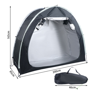 GARIDA Housse de protection pour <span class=keywords><strong>vélo</strong></span> d'extérieur 210d Silver Coated Oxford Cloth Portable Waterproof Foldable Bicycle Shelter GCTT-029 - Product Image 6