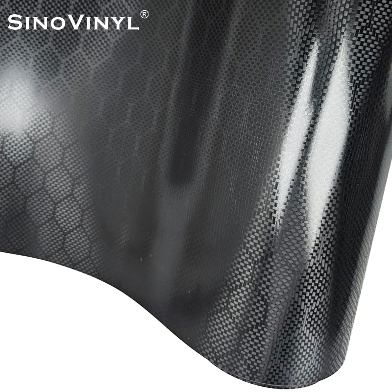Newest Car Wrap Diamond Carbon Fiber Black Diamond Carbon