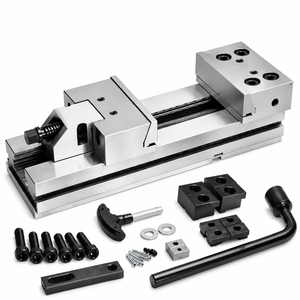 Tornillo de banco de precisión GT100x100 y GT125x150 de 4/5 pulgadas para centros de mecanizado CNC, tornos y fresadoras - Product Image 1