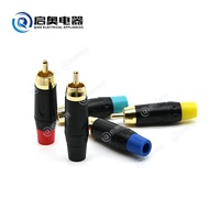 Accessoire de connecteur de prise RCA de haute qualité adaptateur de connecteur de câble de soudure Audio pour équipement Audio vidéo