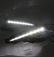 Luces LED DRL de Conducción Diurna y Faros Antiniebla con Cubierta para Hyundai Sonata 2015 2016 2017, Venta al Por Mayor de Piezas de Auto OEM