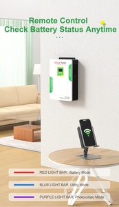 Système solaire hybride monophasé MPPT On-Off Grid 5KW 6KW 10KW pour système solaire hybride - Product Image 3