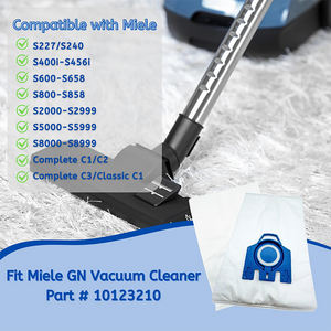 2025 nouveau Pur remplacement Mieles Type <span class=keywords><strong>GN</strong></span> 3D efficacité sacs d'aspirateur électrique haute efficacité réutilisable aspirateur écologique - Product Image 4