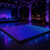 Panneaux de scène LED RGB haute résolution 225 pixels, programmables et contrôlés par les pixels, pour discothèques, clubs, fêtes et événements