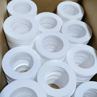 PTFE-Dichtungen Hohe Thermos tabilität Flache Kunststoff ringe Zylinder dichtung O-Ring-Dichtungen