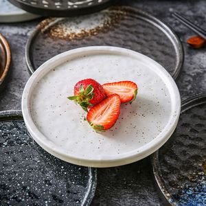 Platos de Cena Creativos de Estilo Occidental, Plato de Cerámica para Bistec, Plato Plano para Desayuno, Plato Occidental para Postre, Juego de Platos para Mesa del Hogar - Product Image 1