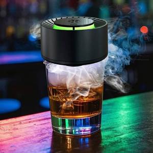 Máquina para Ahumar Whisky, Set de Coctelería, Generador de Humo, Ahumador de Alimentos Recargable - Product Image 5