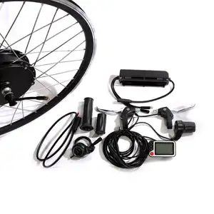 Diy 36 V/48 V 250 W 350 W 500 W 750 W 1000 W 1500 W Borstelloze Geared elektrische Fiets Dc Borstel Hub Motor Voor Fiets