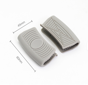 Hot Bán Lò găng tay Silicone nóng xử lý tay áo cho chậu và chảo cách điện đồ nấu nướng nồi xử lý Grips và pad - Product Image 2