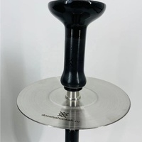 Modernes Hookah Shisha Set Tragbares Luxus-Nargile Edelstahl Doosha Black Soul Hookah Shisha Rauchset Russische Wasserpfeife