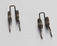 Ressort de torsion en acier inoxydable personnalisé OEM Ressort de torsion double réglable en spirale en métal