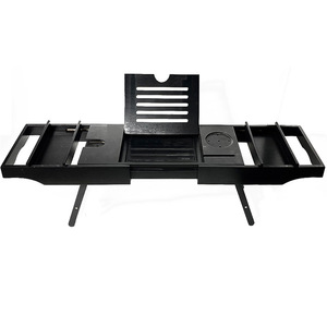Support de rangement télescopique antidérapant pour baignoire, support pour téléphone et tablette, autoportant linéaire 17-20,9 pouces - Product Image 3