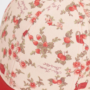 Nouvelle Collection Printemps-Été : Casquette de Baseball Rouge en Coton à 6 Panneaux avec Fermeture Magique pour Enfants – Casquette de Sport et Chapeau de Soleil pour Filles - Product Image 6