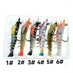Nouvelle conception chinoise <span class=keywords><strong>de</strong></span> leurre coulant en ABS pour crevettes, pour <span class=keywords><strong>poissons</strong></span> d'eau douce/d'eau salée et saumon, idéal pour la pêche en rivière - Product Image 2