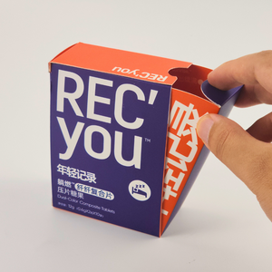 Caja de Embalaje de Papel con Impresión de Logotipo Personalizado para Dulces, Caja de Embalaje de Dulces Creativa con Apertura Lateral - Product Image 3
