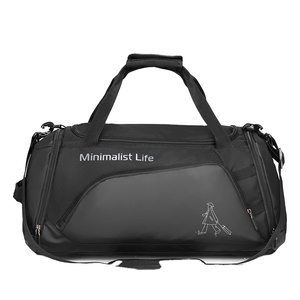 Échantillon Gratuit Sac de Voyage Personnalisé avec Logo Grande Capacité Imperméable Sac de Sport et de Voyage pour Chaussures avec Compartiment à Chaussures - Product Image 1