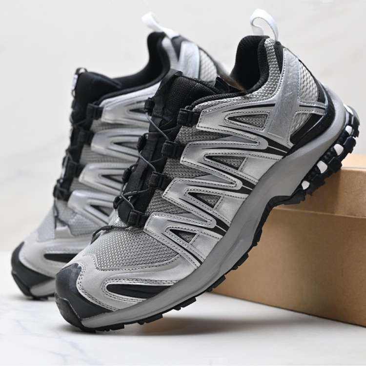 Patchwork noir et gris