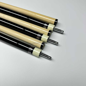 Queue de billard noire <span class=keywords><strong>8</strong></span> Big Head, neuf boules, billard chinois noir huit, érable 13 mm, double section, junior américain, queue de billard de compétition - Product Image 6