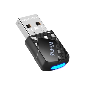 Nhà máy trực tiếp bán xách tay Wifi 6 ax900 bt5.4 lái xe miễn phí Card mạng không dây USB Wifi Adapter - Product Image 1