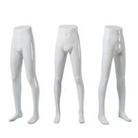 Fibre de verre hommes jambes factice demi corps pantalon modèle Jeans Mannequin bas forme vêtements affichage