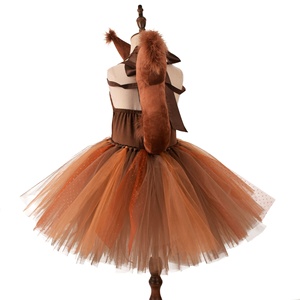 Disfraz de Ardilla para Niños <span class=keywords><strong>con</strong></span> Cola, Venta Caliente 2026, Disfraz para el Día del Niño, Actuaciones y Juegos de Rol para Fiestas de Halloween - Product Image 4