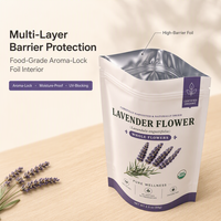 Sachet d'emballage personnalisé RDY Premium pour thé aux herbes, fleurs séchées, café avec finition mate