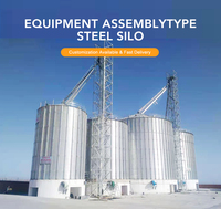 Silo de stockage en acier galvanisé à chaud pour céréales et aliments, marque Tongtai, garantie 1 an, largement utilisé dans l'industrie d'élevage agricole