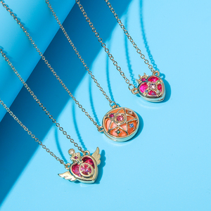 Collier Bijoux de Mode Mignon Pendentif <span class=keywords><strong>Baguette</strong></span> Magique SAKURA Card Captor <span class=keywords><strong>Sailor</strong></span> <span class=keywords><strong>Moon</strong></span> pour Filles - Product Image 5