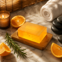 Sabun Batang Lemon Madu Terlaris Membersihkan dan Meredakan Gatal untuk Hotel Spa