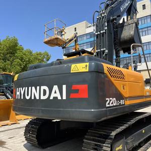 Excavadora Hyundai R220LC-9S de segunda mano, usada, original coreana, máquina de movimiento de tierras de 22 toneladas, excavadoras en venta. - Product Image 1